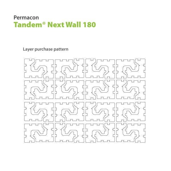 Permacon Tandem Next Wall System
